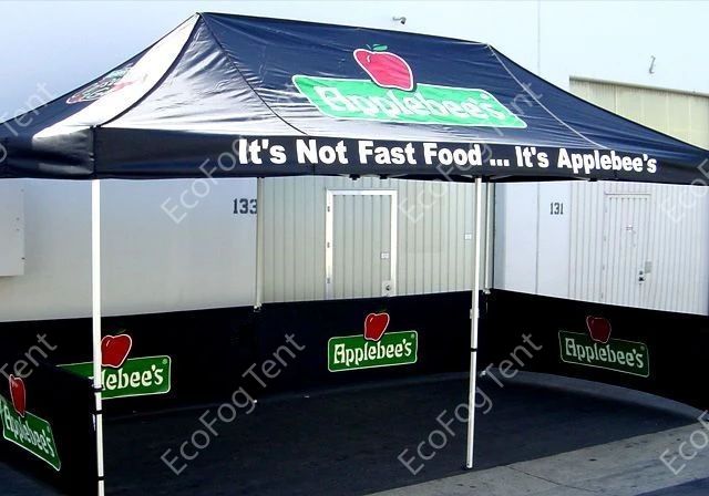 Торговая палатка 4*8 м с прилавком от производителя Ecofog Tent. Цена от производителя