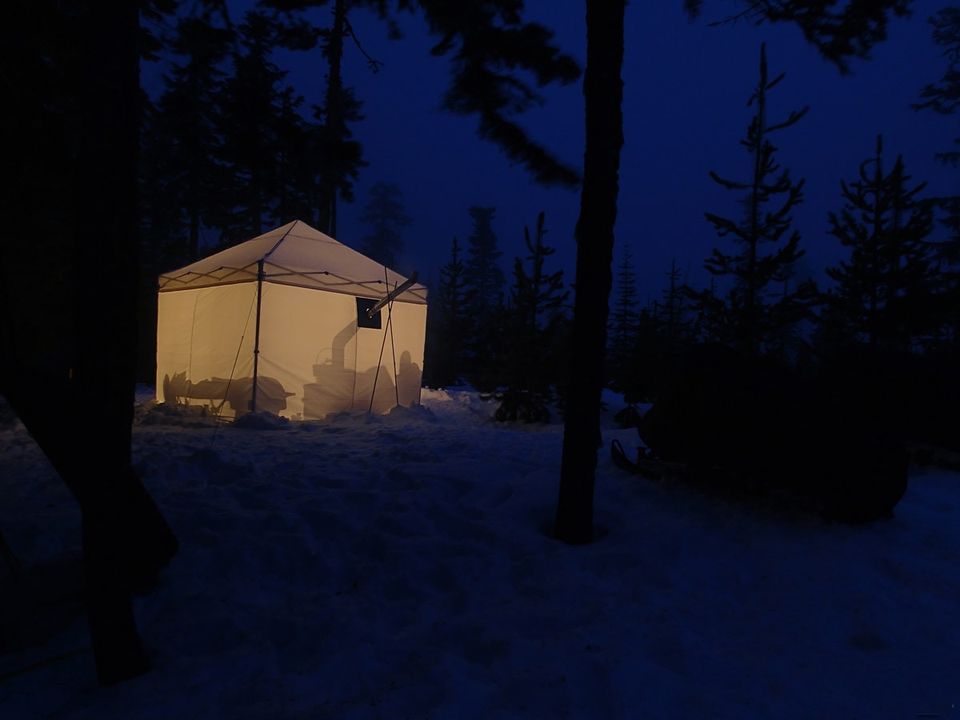 Зимняя палатка 4x4 серии «Winter Tent» от производителя Ecofog Tent. Цена от производителя