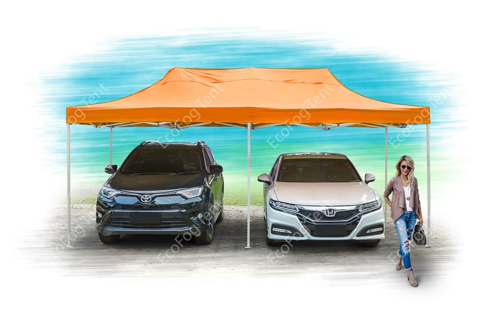 Навес для автомобиля 4х6 - 6 опор от производителя Ecofog Tent. Цена от производителя